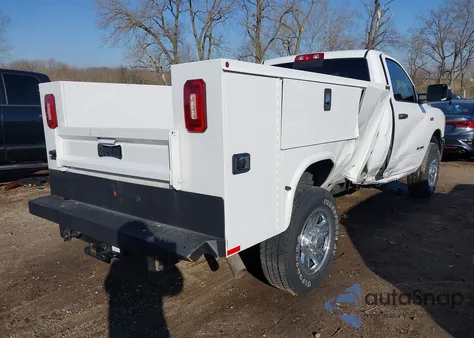 2022 Ram 2500 Tradesman Regular Cab 4X4 8' Box z USA, uszkodzony, nr VIN 3C7WR5AJ5NG223578